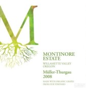 蒙蒂諾米勒?qǐng)D高干白葡萄酒(Montinore Estate Muller-Thurgau, Willamette Valley, USA)