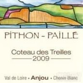 Pithon-Paille Anjou Blanc Coteau des Treilles, Loire, France