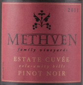 梅斯文家族莊園特釀黑皮諾干紅葡萄酒(Methven Family Vineyards Estate Cuvee Pinot Noir, Eola-Amity Hills, USA)