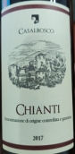 卡萨波斯科基安帝红葡萄酒(Casalbosco Chianti DOCG, Tuscany, Italy)