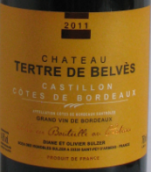 百利威高地酒莊卡斯蒂永丘紅葡萄酒(Chateau Tertre de Belves, Cotes de Castillon, France)