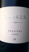 布克弗萊橋西拉干紅葡萄酒（24個月橡木桶陳釀）(Booker Vineyard Fracture Syrah 24months,Paso Robles,USA)