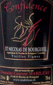 勞倫·邁比魯圣尼古拉斯布爾蓋伊自信紅葡萄酒(Domaine Laurent Mabileau St Nicolas de Bourgueil Confidence, Loire Valley, France)