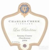 Charles Creek Vineyard Chardonnay Las Patolitas, Sonoma County, USA