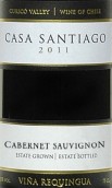 英雄紅圣地亞哥赤霞珠干紅葡萄酒(Vina Requingua Casa Santiago Cabernet Sauvignon, Curico Valley, Chile)