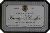 巴蒂-莎菲珍藏特釀特級園超極干型白中白香檳(Champagne Bardy-Chauffert Cuvee Reserve Grand Cru Blancs de Blancs Brut de Brut, Champagne, France)