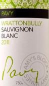 帕维酒庄长相思干白葡萄酒(Pavy Wines Sauvignon Blanc, Wrattonbully, Australia)