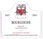 帕西雍酒莊黑皮諾紅葡萄酒(Domaine Geantet-Pansiot Bourgogne Pinot Fin, Burgundy, France)