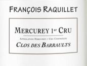 拉葉酒莊巴洛特斯（梅爾居雷一級(jí)園）干白葡萄酒(Francois Raquillet Clos des Barraults, Mercurey 1er Cru, France)