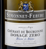 西蒙尼酒莊勃艮第無糖白中白起泡酒(Simonnet-Febvre Bourgogne Dosage Zero Blanc de Blanc, Burgundy, France)