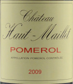 奧梅耶酒莊紅葡萄酒(Chateau Haut-Maillet, Pomerol, France)