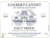 圣安酒莊歌貝加納干紅葡萄酒(Colbert-Cannet du Chateau Saint-Ahon, Haut-Medoc, France)