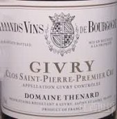 Domaine Thenard Clos-Saint-Pierre, Givry Premier Cru, France