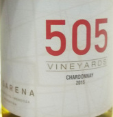 卡薩雷娜酒莊505霞多麗干白葡萄酒(Casarena 505 Vineyards Chardonnay, Mendoza, Argentina)