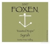 ?？松纠K西拉干紅葡萄酒(Foxen Toasted Rope Syrah, Santa Ynez Valley, USA)