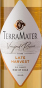 特雷瑪特酒莊葡萄園珍藏系列晚收甜白葡萄酒(TerraMater Vineyard Reserve Late Harvest, Curico Valley, Chile)