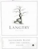 兰特里莉莉园长相思干白葡萄酒(Langtry Lillie Vineyard Sauvignon Blanc, Lake County, USA)