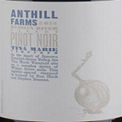 安缇园酒庄天马园黑皮诺红葡萄酒(Anthill Farms Winery Tina Marie Vineyard Pinot Noir, Russian River Valley, USA)