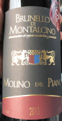 博納基酒莊莫利諾布魯奈羅紅葡萄酒(Bonacchi Molino Del Piano Brunello Di Montalcino, Tuscany, Italy)