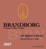 布蘭伯格歡呼西拉甜紅葡萄酒(Brandborg Hurrah Syrah, Umpqua Valley, USA)