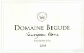 Domaine Begude Sauvignon Blanc, Vin de pays d'Oc, France