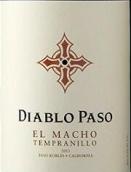 迪亞保酒莊埃爾馬喬干紅葡萄酒(Diablo Paso Wines El Macho, Paso Robles, USA)