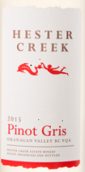 赫斯特溪灰皮諾干白葡萄酒(Hester Creek Pinot Gris, Okanagan, Canada)