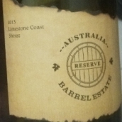 寶珞酒莊設(shè)拉子紅葡萄酒(Barrel Estate Shiraz, Limestone Coast, Australia)