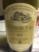 皮埃爾·理查德霞多麗干白葡萄酒(Domaine Pierre Richard Chardonnay, Jura, France)