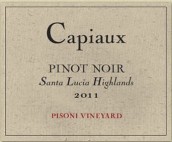 卡普歐皮索尼園黑皮諾干紅葡萄酒(Capiaux Pisoni Vineyard Pinot Noir, Santa Lucia Highlands, USA)