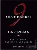 歌瑞瑪九筒黑皮諾干紅葡萄酒(La Crema Nine Barrel Pinot Noir, Russian River Valley, USA)