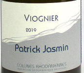 帕特里克贾斯明酒庄维欧尼白葡萄酒(Patrick Jasmin Viognier, IGP Collines Rhodaniennes, France)
