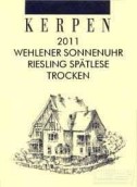 Weingut Kerpen Wehlener Sonnenuhr Riesling Spatlese Trocken, Mosel, Germany