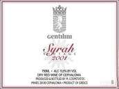 Gentilini Syrah, Cephalonia, Greece