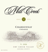 米爾溪霞多麗干白葡萄酒（未經(jīng)橡木桶）(Mill Creek Vineyards & Winery Unoaked Chardonnay, Dry Creek Valley, USA)