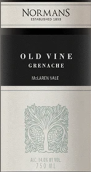 諾曼老藤歌海娜紅葡萄酒(Normans Old Vine Grenache, McLaren Vale, Australia)