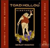 蟾蜍洞理查德麥克道爾園珍藏梅洛干紅葡萄酒(Toad Hollow Vineyards Richard McDowell Vineyard Reserve Merlot, Russian River Valley, USA)