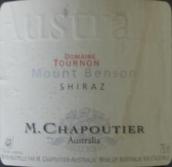 莎普蒂尔酒庄图尔农园设拉子红葡萄酒(M. Chapoutier Domaine Tournon Shiraz, Mount Benson, Australia)