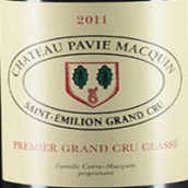 柏菲瑪凱酒莊紅葡萄酒(Chateau Pavie Macquin, Saint-Emilion Grand Cru, France)