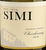 思美酒莊霞多麗白葡萄酒（索諾瑪縣）(Simi Winery Chardonnay, Sonoma County, USA)