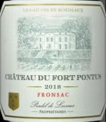 彭圖斯莊園紅葡萄酒(Chateau du Fort Pontus, Fronsac, France)