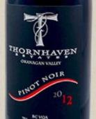 荊棘港酒莊黑皮諾干紅葡萄酒(Thornhaven Estates Winery Pinot Noir, Okanagan Valley, Canada)