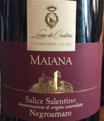 林凱酒莊瑪利安紅葡萄酒(Leone de Castris Maiana, Salice Salentino, Italy)