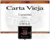 卡塔維嘉佳美娜干紅葡萄酒(Carta Vieja Carmenere, Loncomilla Valley, Chile)