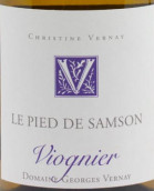 喬治維爾奈酒莊派德三森維歐尼白葡萄酒(Georges Vernay Le Pied De Samson Viognier, Collines Rhodaniennes, France)