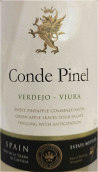 康德皮內(nèi)爾維奧娜-弗德喬干白葡萄酒(Conde Pinel Viura-Verdejo, Vino de la Tierra de Castilla, Spain)