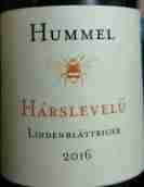 漢麥酒莊哈斯萊威路林德布拉德白葡萄酒(Hummel Harslevelu Lindenblattriger, Hungary)