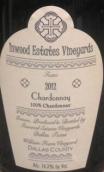 英伍德酒莊達拉斯縣霞多麗干白葡萄酒(Inwood Estates Vineyards Dallas County Chardonnay, Texas, USA)