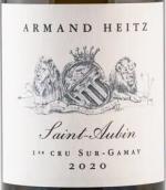 阿曼海茲酒莊蘇佳美（圣歐班一級(jí)園）白葡萄酒(Armand Heitz Sur-Gamay, Saint-Aubin Premier Cru, France)