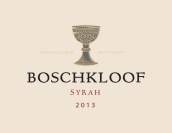 博什克洛夫西拉干紅葡萄酒(Boschkloof Syrah, Stellenbosch, South Africa)